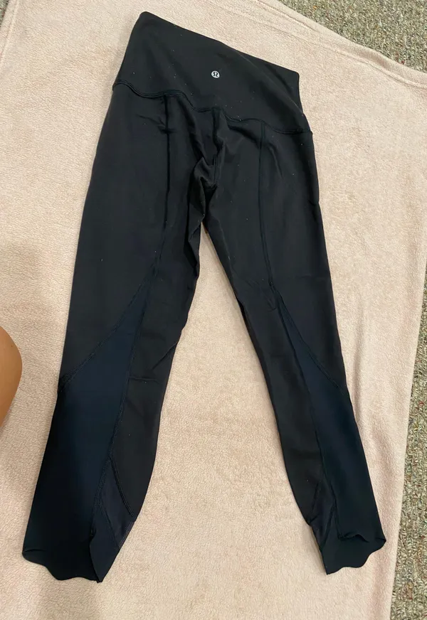 Lululemon Black  Leggings - Image 3