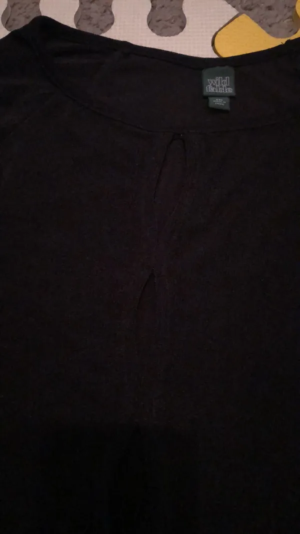 Black Bodysuit With Front Cutouts - Image 3