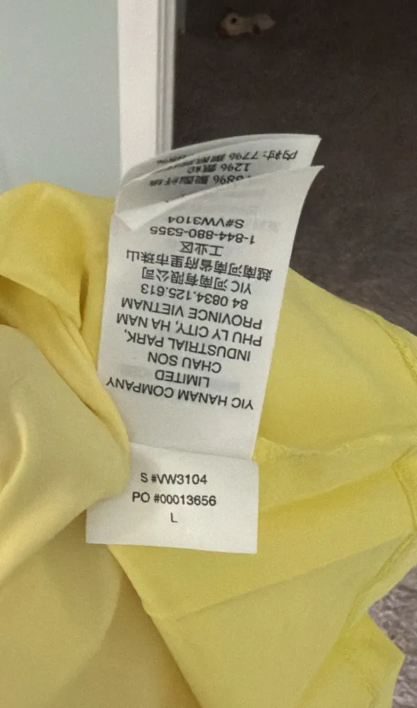 Vuori Large Clementine Pleated 15” Skirt in Sunshine Yellow - Image 7