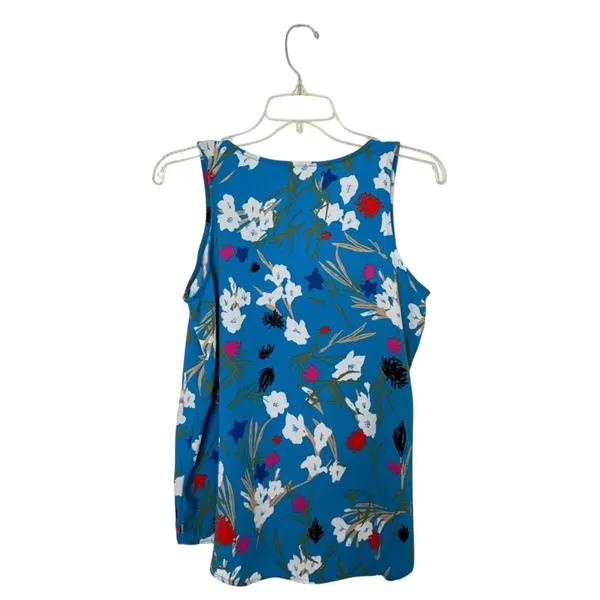 J. Crew Mercantile Small Sleeveless Tropical Tank‎ Blouse Resortwear Effortless - Image 2