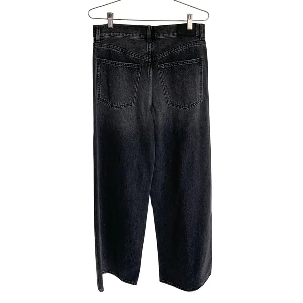 Madewell‎ Super Wide leg Grey Jeans NWT size 27 - Image 3