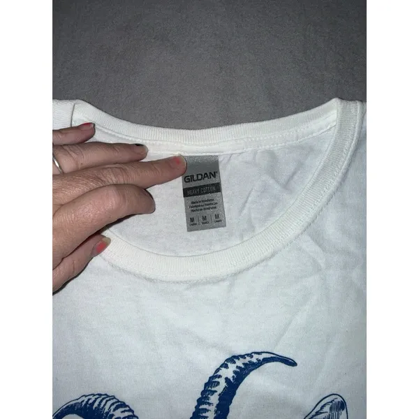 Gildan Women’s Goat Shirt - Image 2