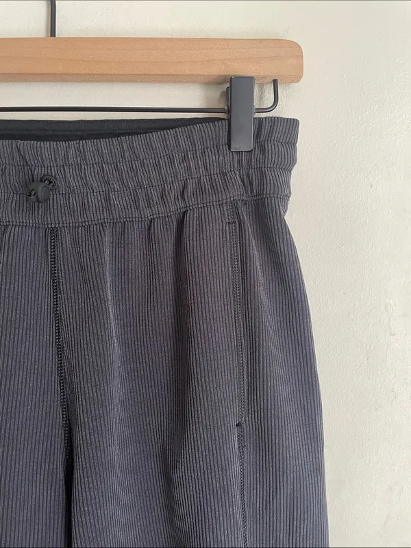 Lululemon Ribbed Softstreme Mid-Rise Pant Black - Image 6