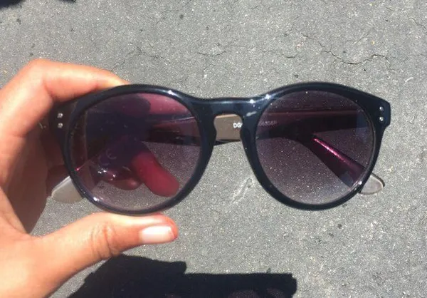Macy's Rounded Sunglasses - Image 2
