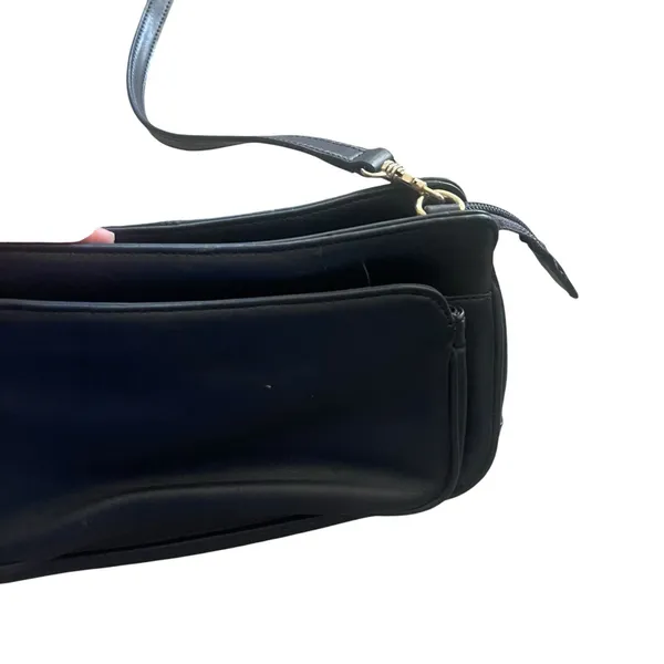 Giani Bernini Black‎ Leather Casual Classic Small Crossbody Shoulder Purse - Image 8