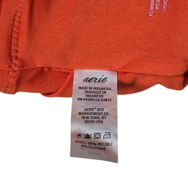 Aerie Textured Orange Scoop Neck Bikini Top M‎ NWT - Image 7