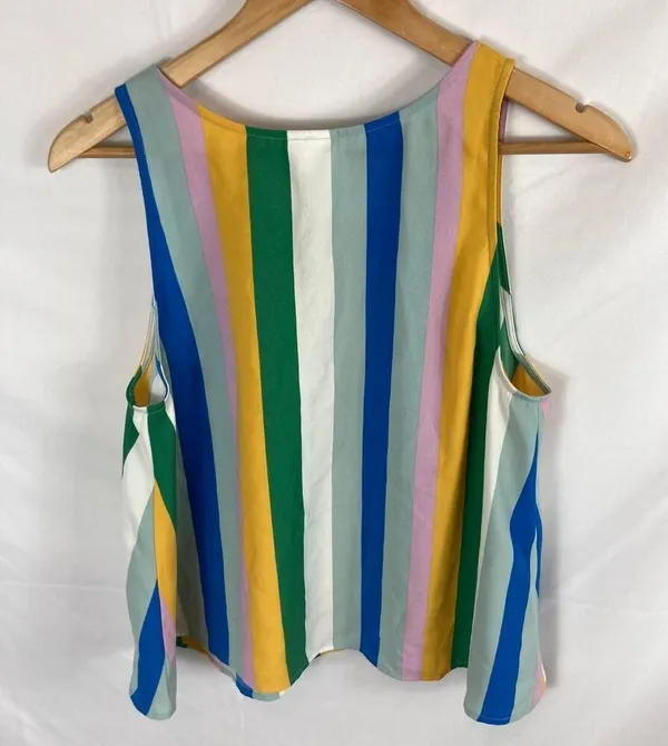 Abound Rainbow Stripe Tank Size Medium - Image 3