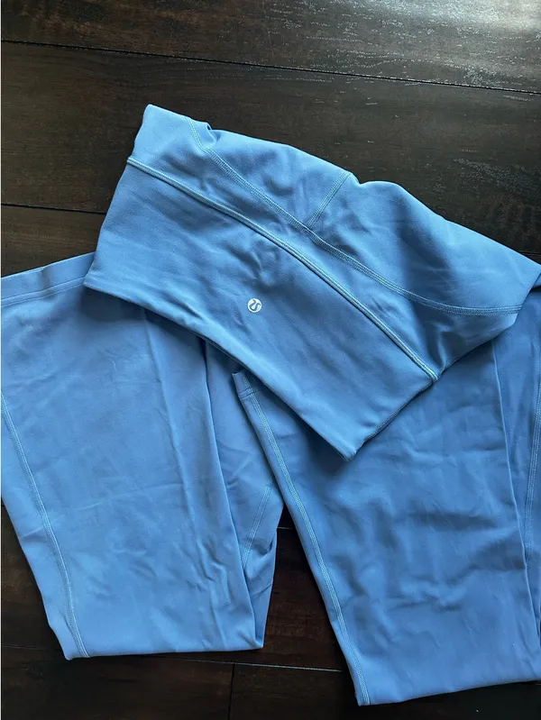 Lululemon Blue Groove Nulu HR Flared pant - Image 3
