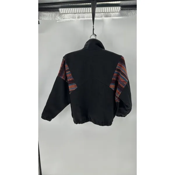 Vintage Comfy USA wool southwestern western Aztec jacket size 10 black - Image 11