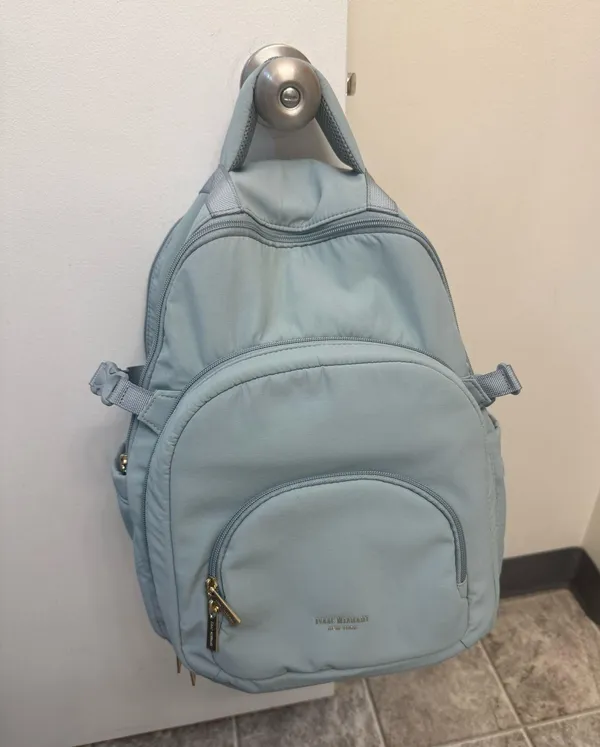 Cute travel backpack Blue - Image 2