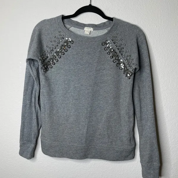 J. Crew Embellished Sweatshirt‎ - Image 9