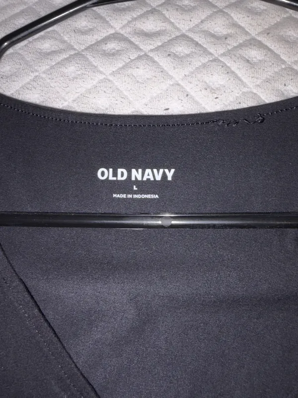 Old Navy bodysuit, black scoop neck - Image 2