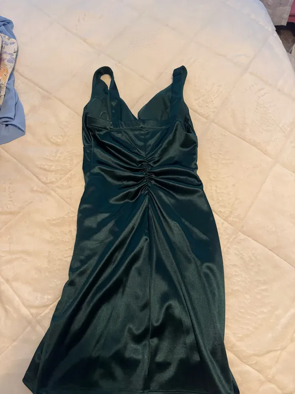 Emerald Sundae Homecoming Dress Green Emerald - Image 2