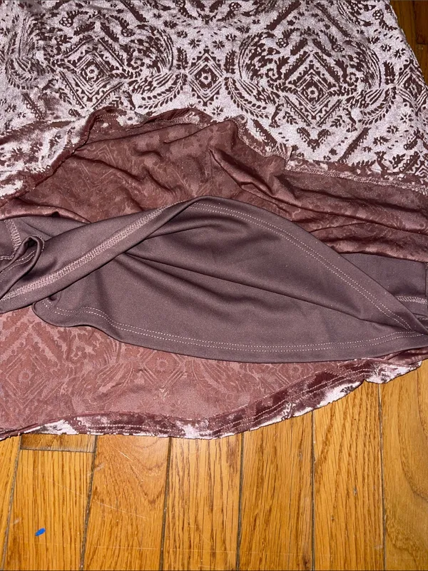 Mudd Sleeveless Burnout Velvet Dress - Image 3