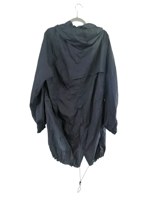 Women's Tumi Lightweight Hooded Rain Jacket, Black, Size L Black Size L - Image 4