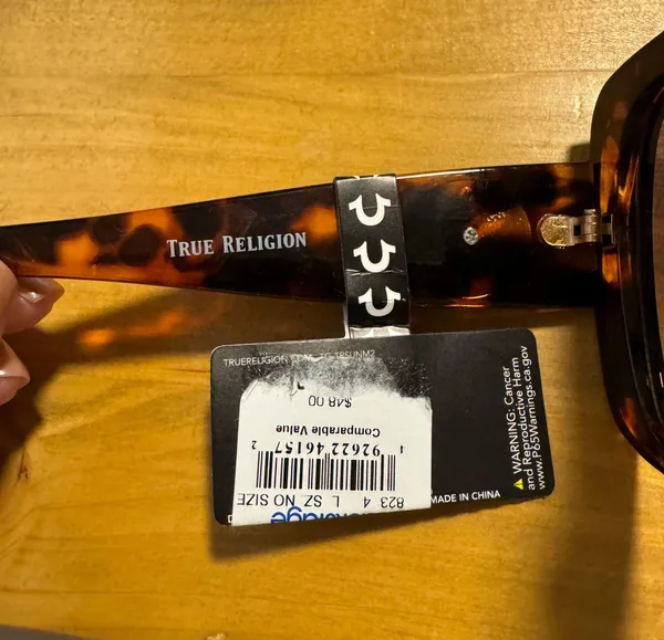 True Religion Sunglasses Oversized - Image 4