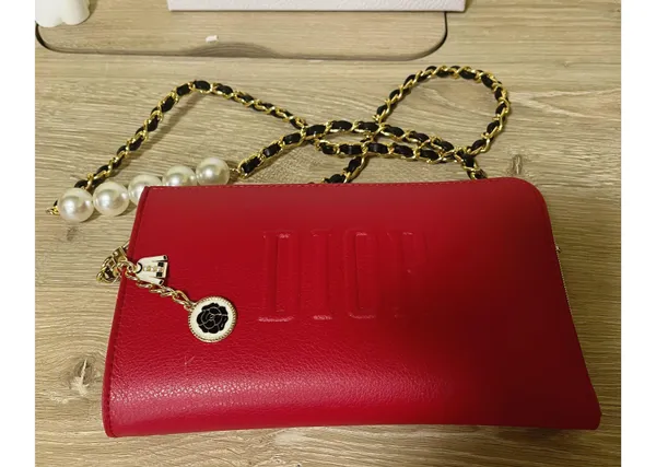 Dior Makeup Cosmetic Case Purse Pouch Shoulder Bag - Image 3