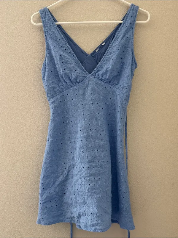 Princess Polly Nellie Mini Dress Blue - Image 4