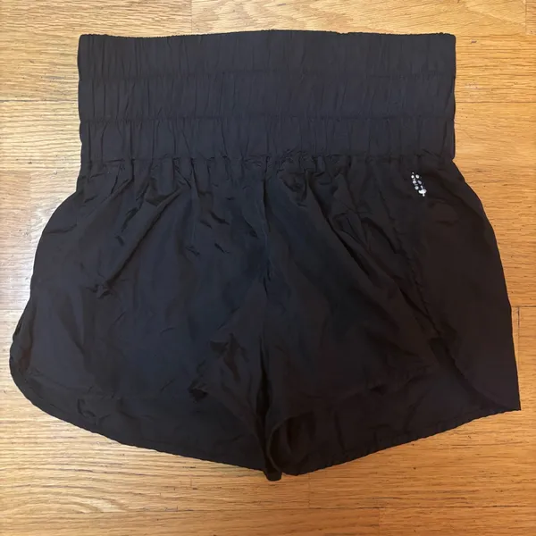 Free People Movement The Way Home Smocked Outdoor Gorpcore Hiking Lined Shorts M - Image 4