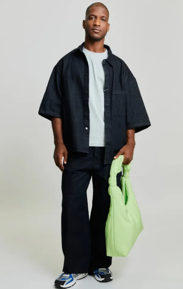 Lefrik - Biwa Puffy Bag Lime - Image 8