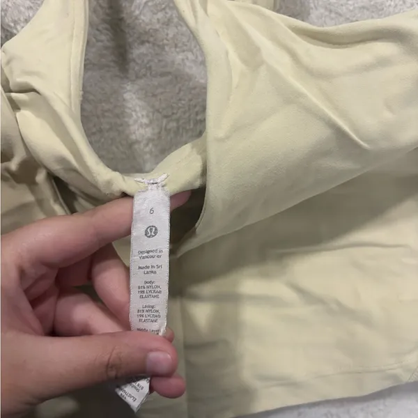 lululemon yellow align tank - Image 2