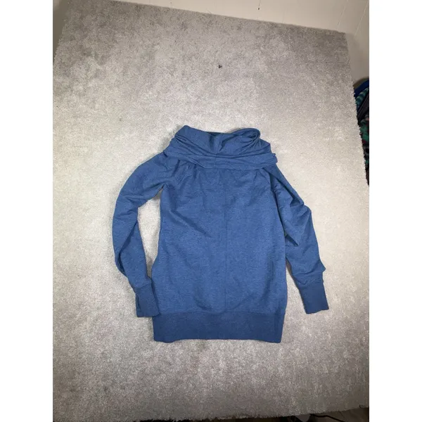 Women's L.L.Bean Cozy Pullover M Reg Blue Size M - Image 9