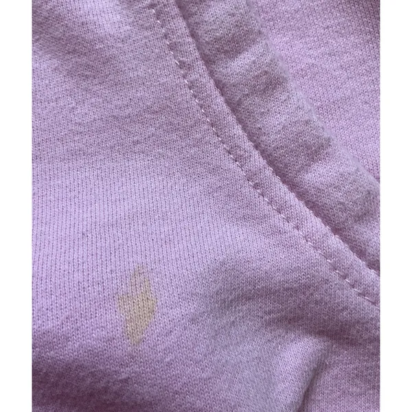 Clickbait Pink Tie Dye Hooded Pullover Hoodie Sweatshirt Women's Size L - Image 8