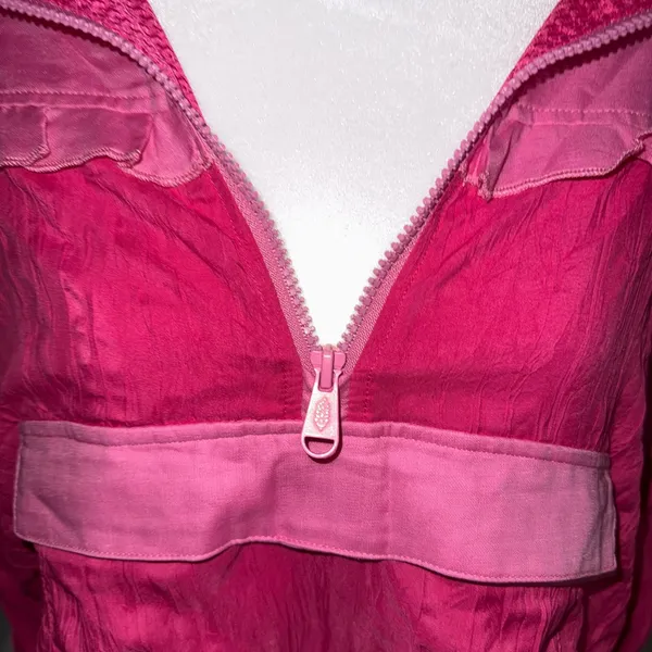 NWOT Free People Movement 3/4 Zip
Pullover‎ Jacket Azelia Pink Medium - Image 2