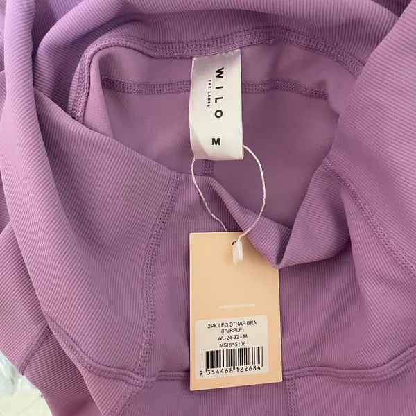 Matching Set Active leggings and tank-Lavender - Image 5