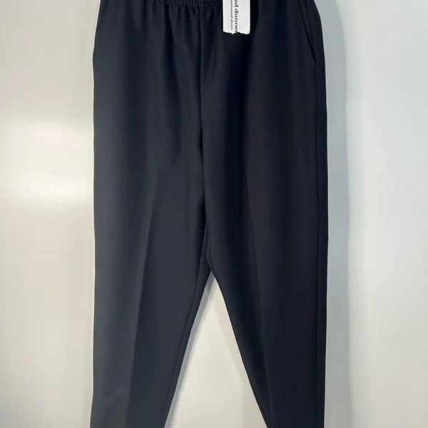 Alfred Dunner Black Pants Women's Size 10 New With Tags Classic Office Career - Image 12