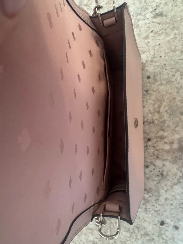 Kate Spade Crossbody Purse Pink - Image 3