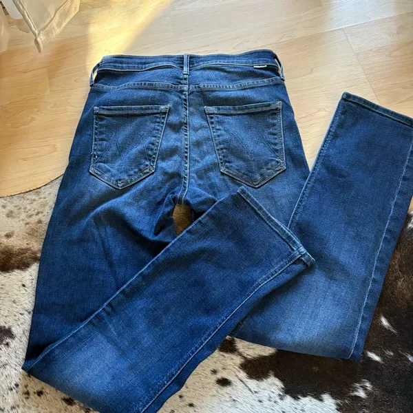 MOTHER‎ The Mid Rise Dazzler Ankle In Pardon My French Size 26 - Image 7