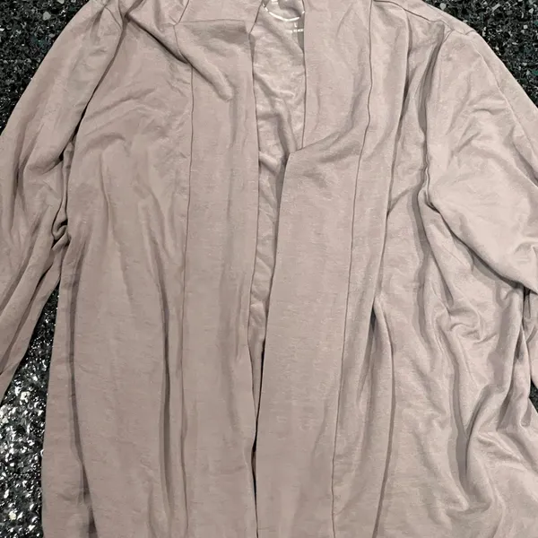 Women’s INC Large Open Front Cardigan Sweater - Image 2