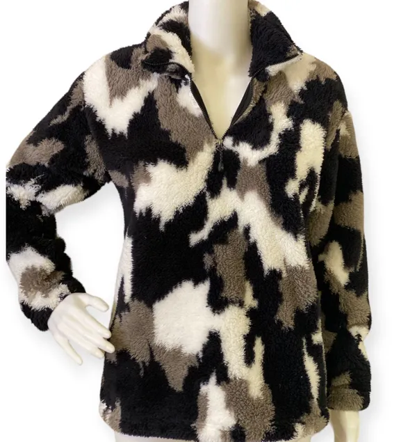 Eddie Bauer Fleece Pullover Jacket - Image 4