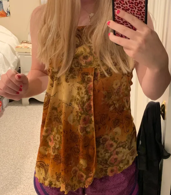 Tank Top Brown Size XS - Image 2