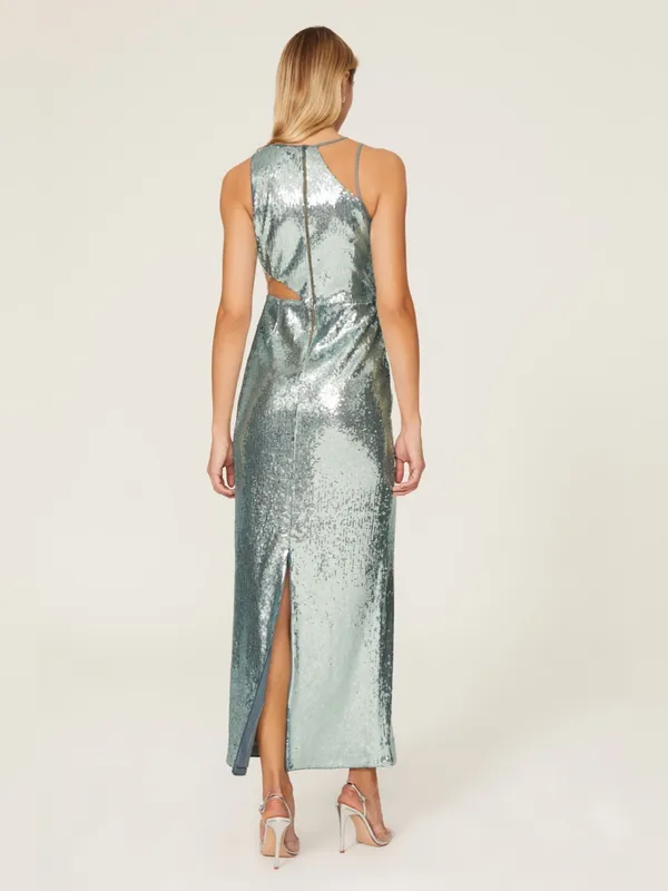 Toccin Sequin Cut Out Gown - Image 2