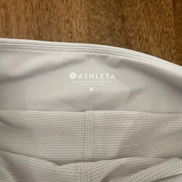 Athleta Beige Soho Skort Athletic Golf Tennis Skirt with Pockets Womens Size 0 - Image 2
