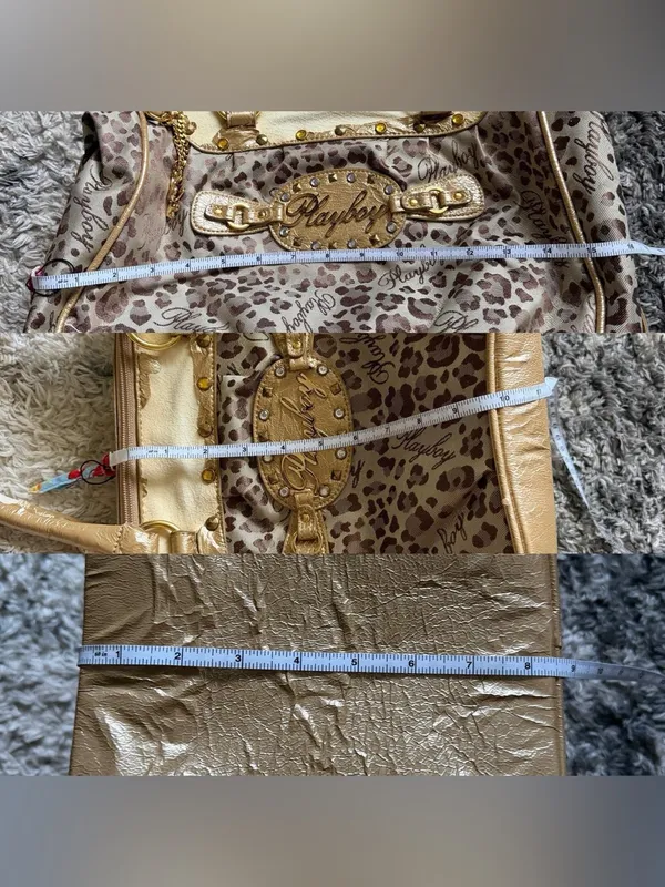 Playboy Y2K vintage leopard bag - Image 8