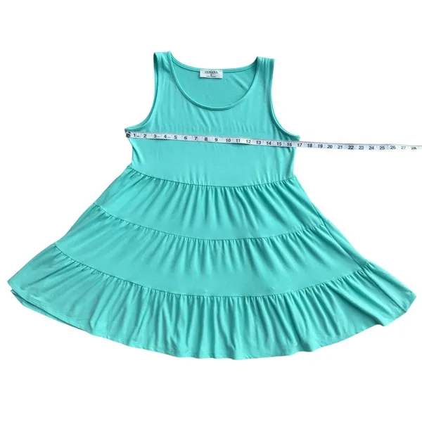 Zenana Outfitters NWOT Seafoam Green Oversized Tank Top Small - Image 4