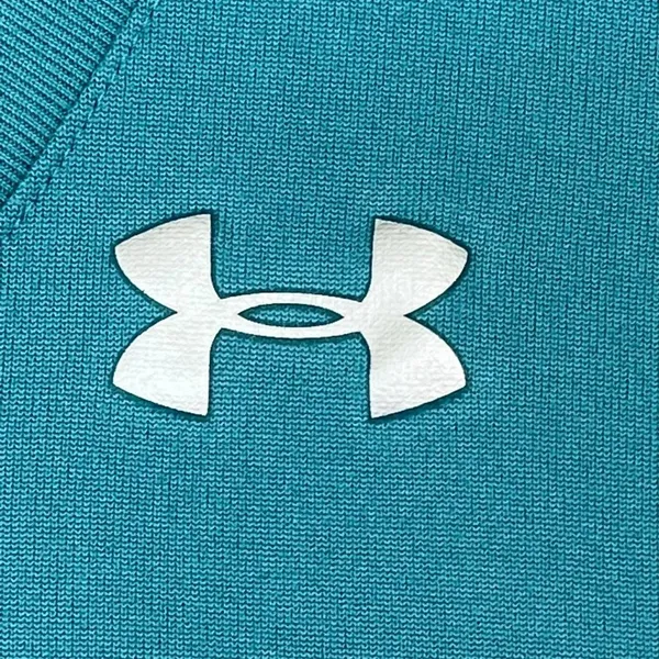 Under Armour Teal Blue Tech V-Neck Short Sleeve Workout Shirt Womens S NWOT - Image 4