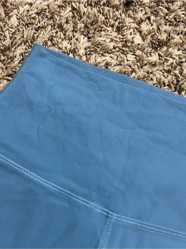 Lululemon Align High-Rise Short 6 Utility Blue Sz 2 - Image 5