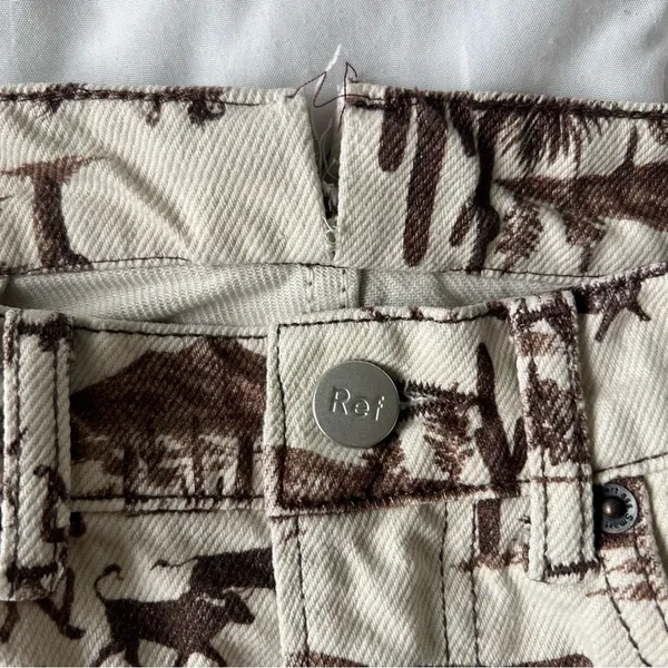 Reformation Sonora High Rise Straight Jeans in Desert Sand 23 - Image 8