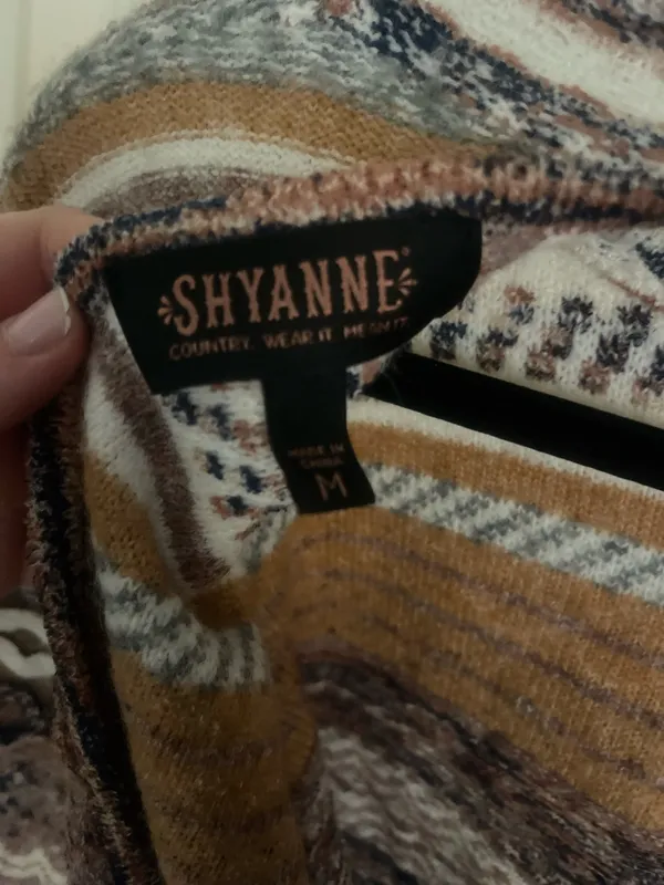 Cropped patterned sweater  - Image 3