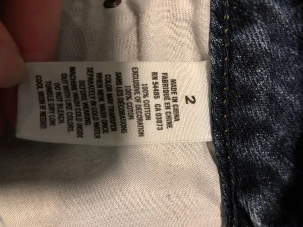 American Eagle Acid Wash Shorts - Image 3