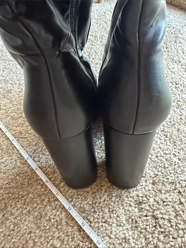 DREAM PARIS Black Chunky Platform Boots - Image 12