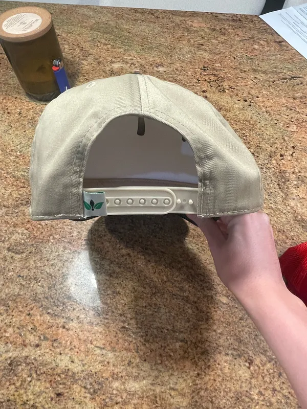 Tan and Green Hat - Image 2