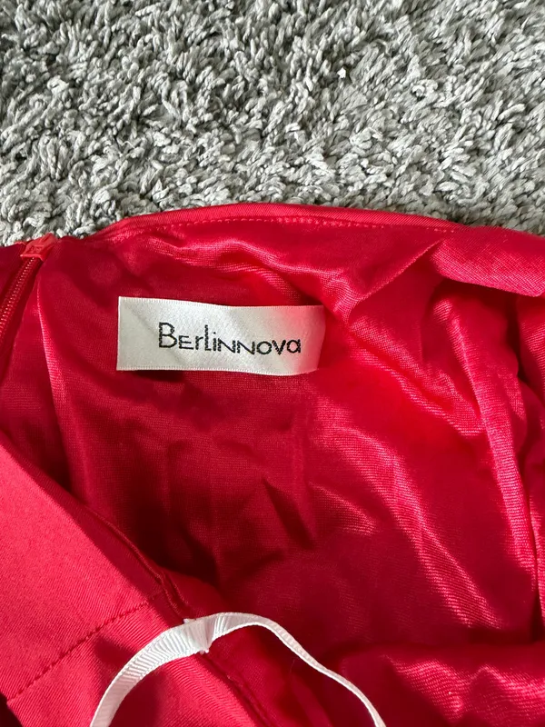 Berlin Nova Prom Dress Red - Image 4