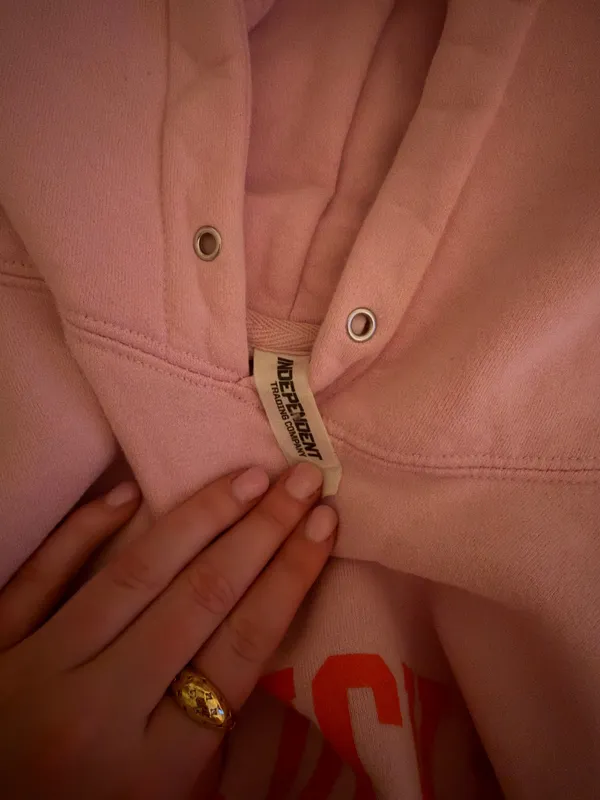 Hoodie Pink Size L - Image 2