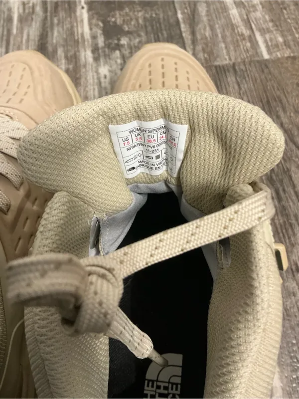 The North Face Women’s Sandstone Beige Trail Shoe Size 7.5 - Image 8