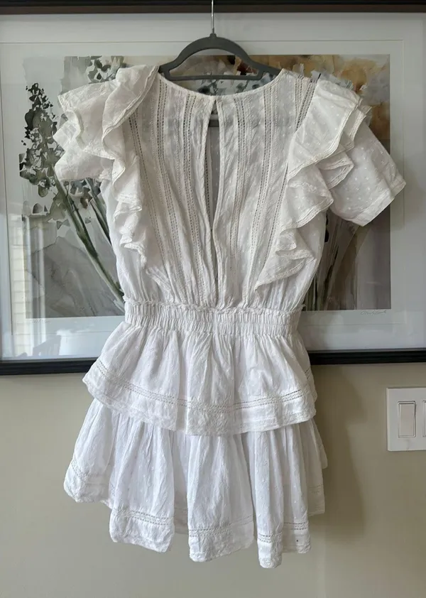 Love Shack Fancy Mini Dress - Image 3